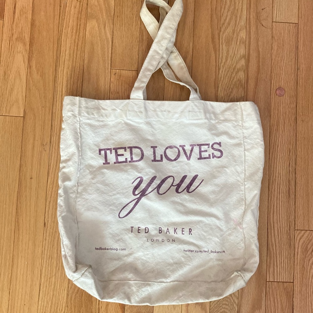 Ted baker canvas bag
